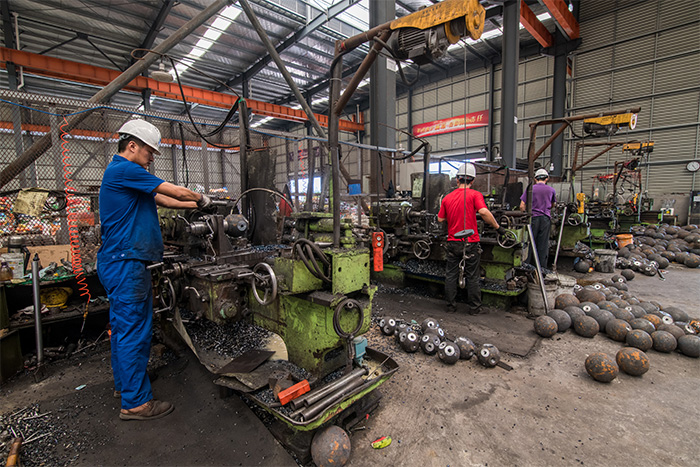 普陀网架配件车间